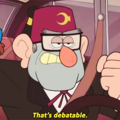 stanley stan pines finds your opinion highly debatble in disney&